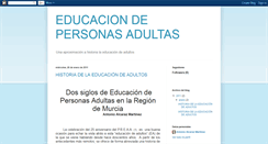 Desktop Screenshot of educaciondepersonasadultas.blogspot.com