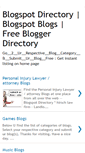 Mobile Screenshot of blogs-directory-online.blogspot.com