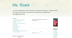 Desktop Screenshot of msroark.blogspot.com