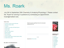 Tablet Screenshot of msroark.blogspot.com