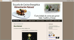 Desktop Screenshot of cocinaenergeticagalicia.blogspot.com