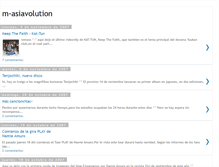 Tablet Screenshot of musicasiavolution.blogspot.com