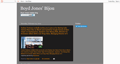 Desktop Screenshot of boydjones.blogspot.com