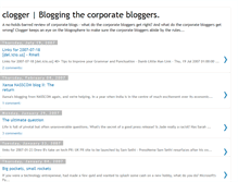 Tablet Screenshot of cloggerblog.blogspot.com