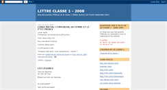 Desktop Screenshot of littreclasse1.blogspot.com