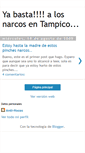 Mobile Screenshot of narcotampico.blogspot.com