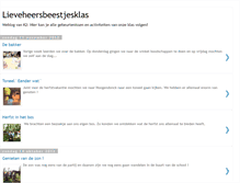 Tablet Screenshot of kouterboslieveheersbeestjes.blogspot.com