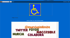 Desktop Screenshot of murciasinlimites.blogspot.com