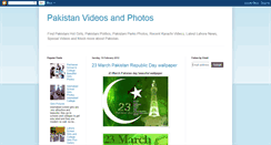 Desktop Screenshot of pak-videos-photos.blogspot.com