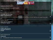 Tablet Screenshot of casuccessvision.blogspot.com