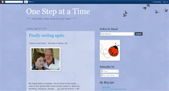 Desktop Screenshot of julie-onestepatatime.blogspot.com
