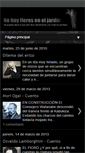 Mobile Screenshot of nohayfloreseneljardin.blogspot.com