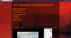 Desktop Screenshot of mountainviewbruinssoccer.blogspot.com