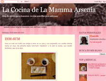 Tablet Screenshot of lacocinadelamammaarsenia.blogspot.com