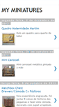 Mobile Screenshot of myminiatures-miniaturas.blogspot.com