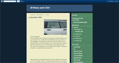 Desktop Screenshot of brittanyandclint.blogspot.com