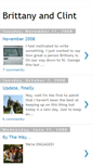 Mobile Screenshot of brittanyandclint.blogspot.com