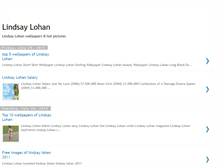 Tablet Screenshot of lindsay-lohan-on.blogspot.com