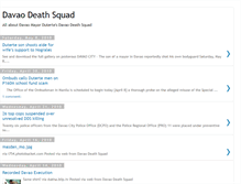 Tablet Screenshot of davaodeathsquad.blogspot.com