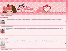 Tablet Screenshot of julienuttingdesigns.blogspot.com