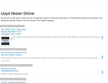 Tablet Screenshot of lloydhester.blogspot.com