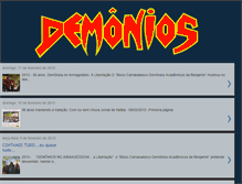 Tablet Screenshot of demoniosdabenjamin.blogspot.com