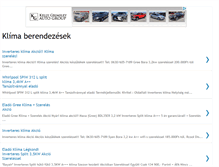 Tablet Screenshot of klimaberendezes.blogspot.com
