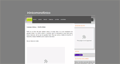 Desktop Screenshot of ironicomonofonico.blogspot.com