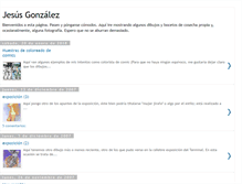 Tablet Screenshot of blogdejesusgonzalez.blogspot.com