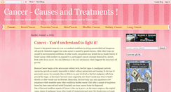 Desktop Screenshot of cancer-n-cure.blogspot.com