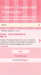 Mobile Screenshot of cancer-n-cure.blogspot.com