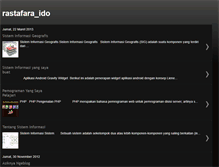 Tablet Screenshot of idorastafara.blogspot.com