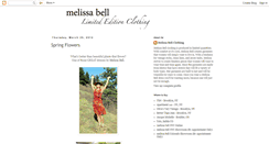 Desktop Screenshot of melissabellnyc.blogspot.com