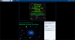 Desktop Screenshot of amigosdouniverso.blogspot.com