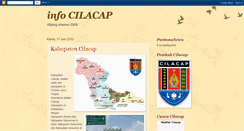 Desktop Screenshot of info-cilacap.blogspot.com