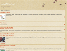 Tablet Screenshot of info-cilacap.blogspot.com