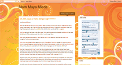 Desktop Screenshot of alammayamieda.blogspot.com