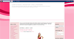 Desktop Screenshot of christmasdesktopswallpapers.blogspot.com