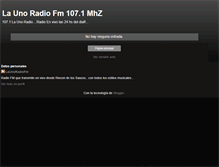 Tablet Screenshot of launoradiofm.blogspot.com