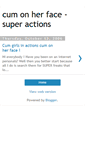 Mobile Screenshot of cum-on-her-face.blogspot.com