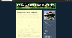 Desktop Screenshot of farmmarketing.blogspot.com