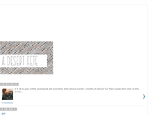 Tablet Screenshot of adesertfete.blogspot.com