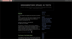 Desktop Screenshot of doctordogbrother.blogspot.com