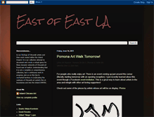 Tablet Screenshot of eastofeastla.blogspot.com