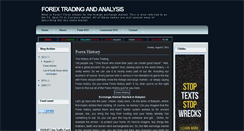 Desktop Screenshot of analysisforexnews.blogspot.com