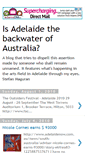 Mobile Screenshot of adelaide-the-backwater-of-australia.blogspot.com