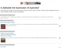 Tablet Screenshot of adelaide-the-backwater-of-australia.blogspot.com