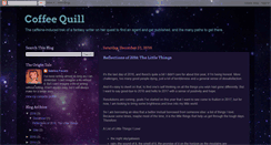 Desktop Screenshot of coffeequill.blogspot.com
