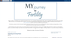 Desktop Screenshot of insidemyinfertility.blogspot.com