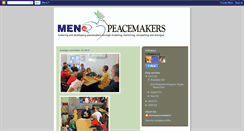 Desktop Screenshot of menaspeacemakers.blogspot.com